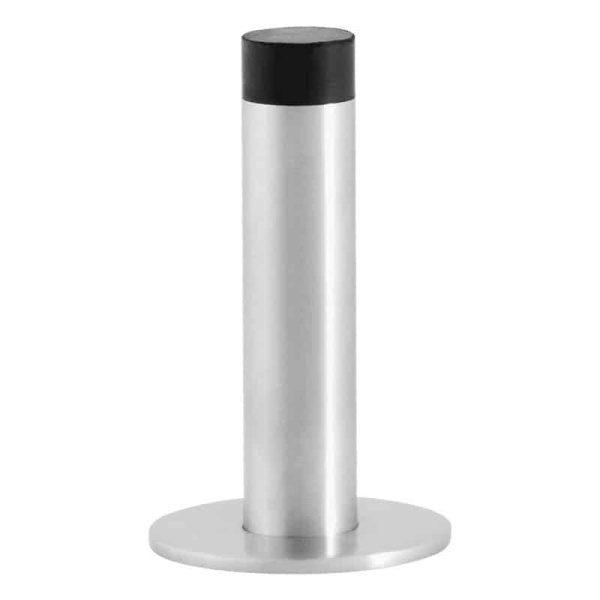 Deurstopper RVS geborsteld rond 85x19/50 mm - Afbeelding 2