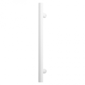 GPF16 Zwart/Wit collectie Deurgreep T-model 16x230mm wit