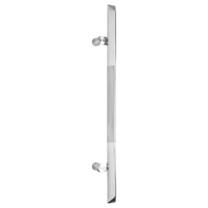 Deurgreep T-model 40x36x800/500mm RVS gepolijst met RVS geborsteld