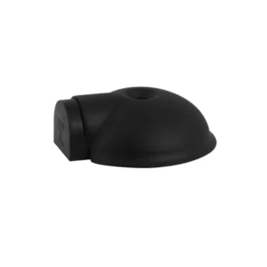GPF Zwart/Wit collectie Deurstopper rond 65mm vloer bevestiging, Zwart