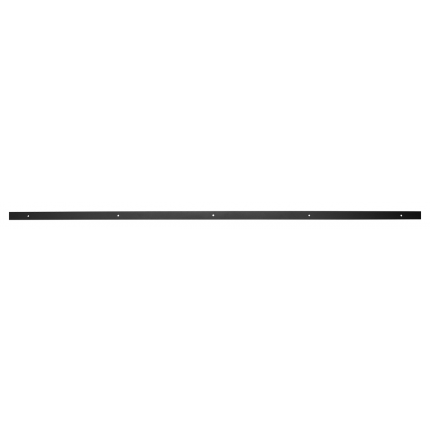 schuifdeurrails 183 cm zwart