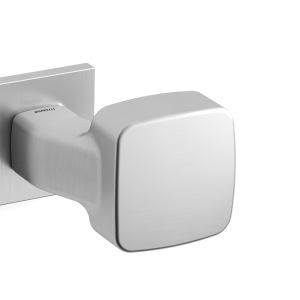 1621 Carré deurkruk op rozet, satinchrome