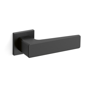 Mandelli serie 1651 Virgo deurkruk op rozet, mat zwart