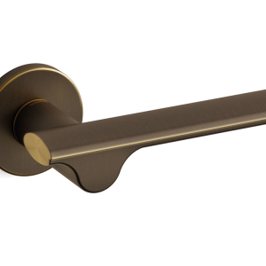 3191 Ara deurkruk op rozet, matbrons