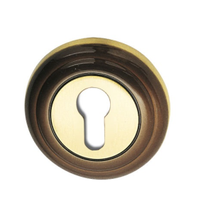 651/BY cilinderrozet 51x10mm brons