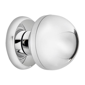 854 deurknop op rozet draaibaar, chrome