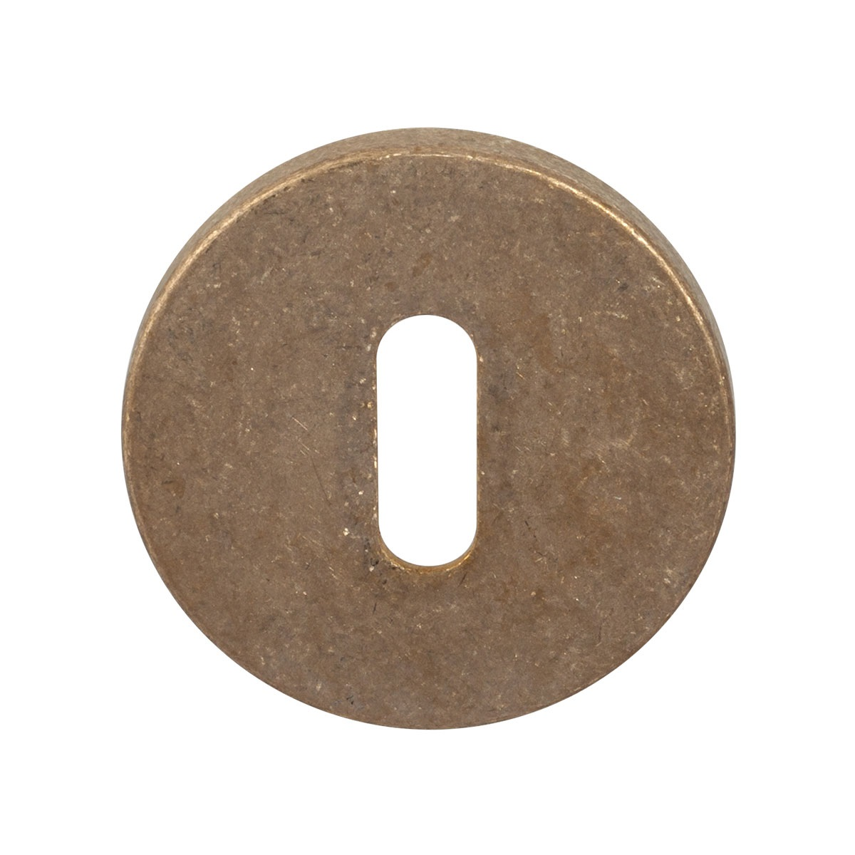 911/B sleutelrozet 51x6mm messing getrommeld