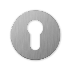 911/BY cilinderrozet 51x6mm satinchrome