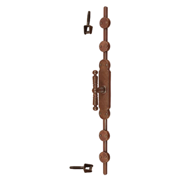 FM382 Espagnolet Roest 1500 mm (totaal 3140 mm)