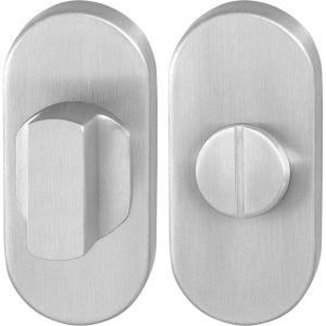 GPF0911.04 toiletgarnituur 70x32mm stift 5mm RVS geborsteld