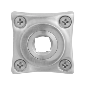 GPF1100.09 rozet 38x38x5mm RVS geborsteld