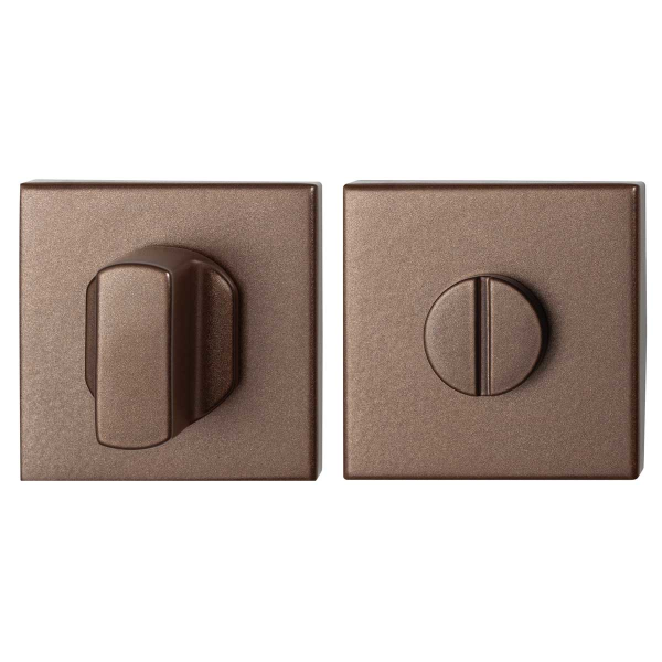 GPF1102.A2.0910 toiletgarnituur 50x50x8 mm stift 8 mm Bronze blend