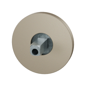 GPF1105.A4.0400 rozet 50x6mm Champagne blend met vastgelaste knopvastzetter