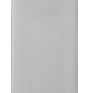 GPF1200.25 langschild rechthoekig blind zonder krukgat RVS geborsteld