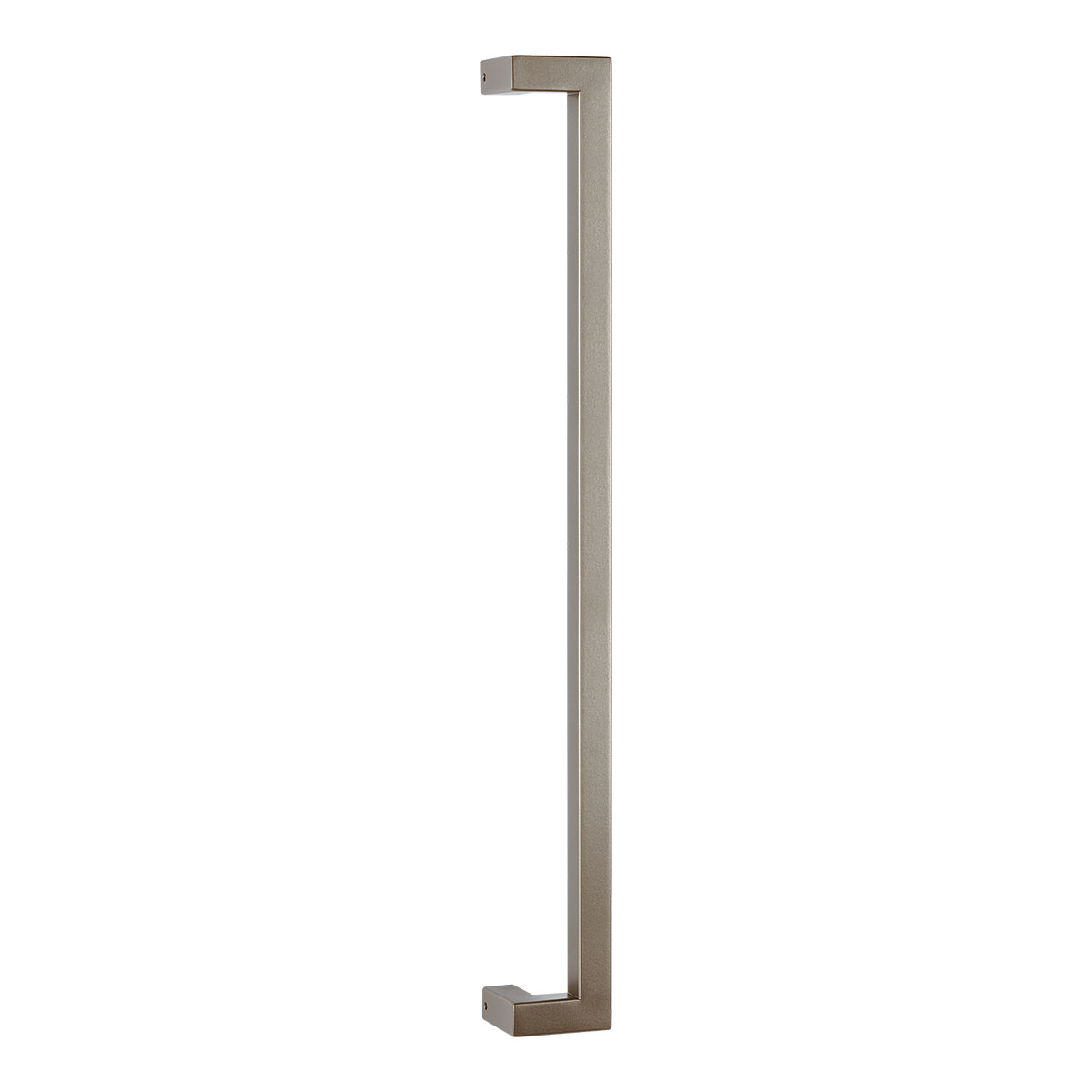 Anastasius serie GPF13 deurgreep verkropt 22x22x600mm hoogte 60mm Mocca blend