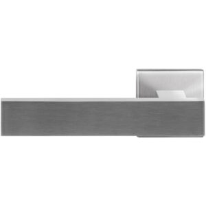 GPF3115.02L RVS deurkruk Hinu op vierkante rozet, linkswijzend