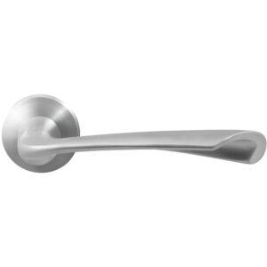 GPF3120.00 RVS deurkruk Kore op ronde rozet