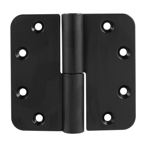 GPF6351.60 paumelle 89x96 mm smeedijzer zwart DIN RS ronde hoek