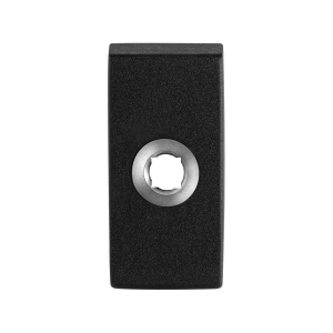 GPF8100.01 rozet 70x32x10mm zwart