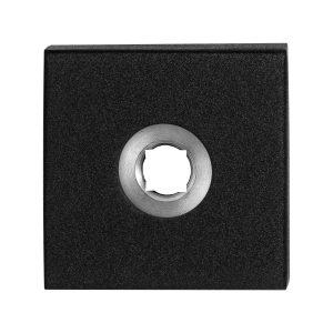 GPF8100.02 rozet 50x50x8mm zwart