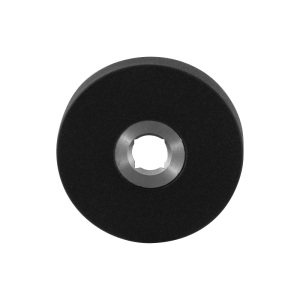 GPF8100.05R rozet 50x6mm zwart rechtsdraaiend
