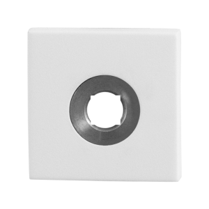 GPF8100.42L rozet 50x50x8mm wit linksdraaiend