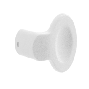 GPF8875.62 Witte designknop verkropt