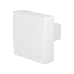 GPF8948.62 S2 wit vierkante knop 53x53x16mm vast incl. knopvastzetter