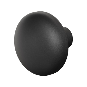 GPF8957.61 Paddenstoel knop S2 zwart vast incl. knopvastzetter 65mm