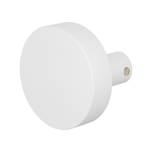 GPF8965.62 Wit excentrische knop 60x16mm draaibaar