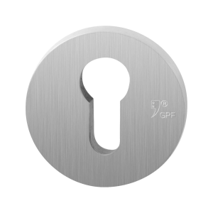 GPF9391.09.O199 ronde veiligheidsbuitenrozet RVS geborsteld