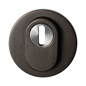 GPF9392.A1.O199 ronde veiligheidsbuitenrozet Dark blend met kerntrekbeveiliging