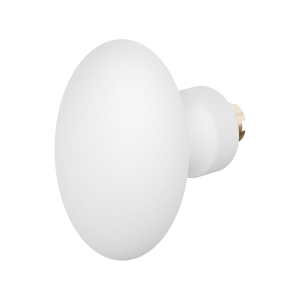 GPF9851.62 ei-knop wit t.b.v. veiligheidsschilden vast incl. bout M10