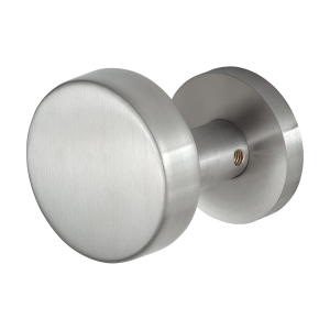 GPF9865.09-00 RVS mat excentrische knop S1 60x16mm draaibaar met rond rozet