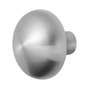 GPF9957.09 Paddenstoel knop S3 RVS geborsteld vast incl. metaalschroef M10 65mm