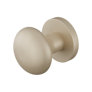 GPF9959.A4-00 Champagne blend paddenstoel knop S2 52mm incl. knopvastzetter met rond rozet