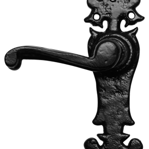 KP2435L deurkruk op schild 184x57 mm BB56 linkswijzend