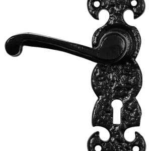 KP2450L deurkruk op schild PC72 linkswijzend