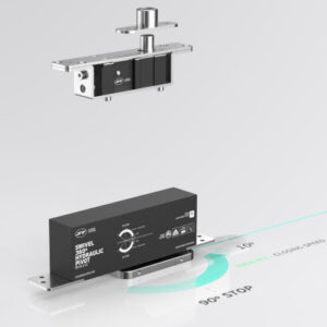 JNF model 212 hydraulische taatsdeurscharnier 360 graden met stop, max deurgewicht 200 KG