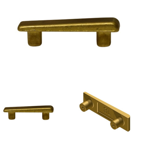 SWF serie B557 3L oploopspie 3mm met lange nokken, Messing