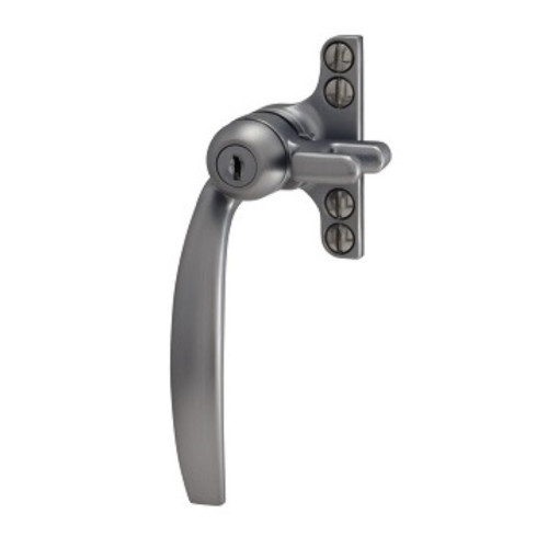 SWF serie B918 Arched Classic raamboom links afsluitbaar, Chroommat